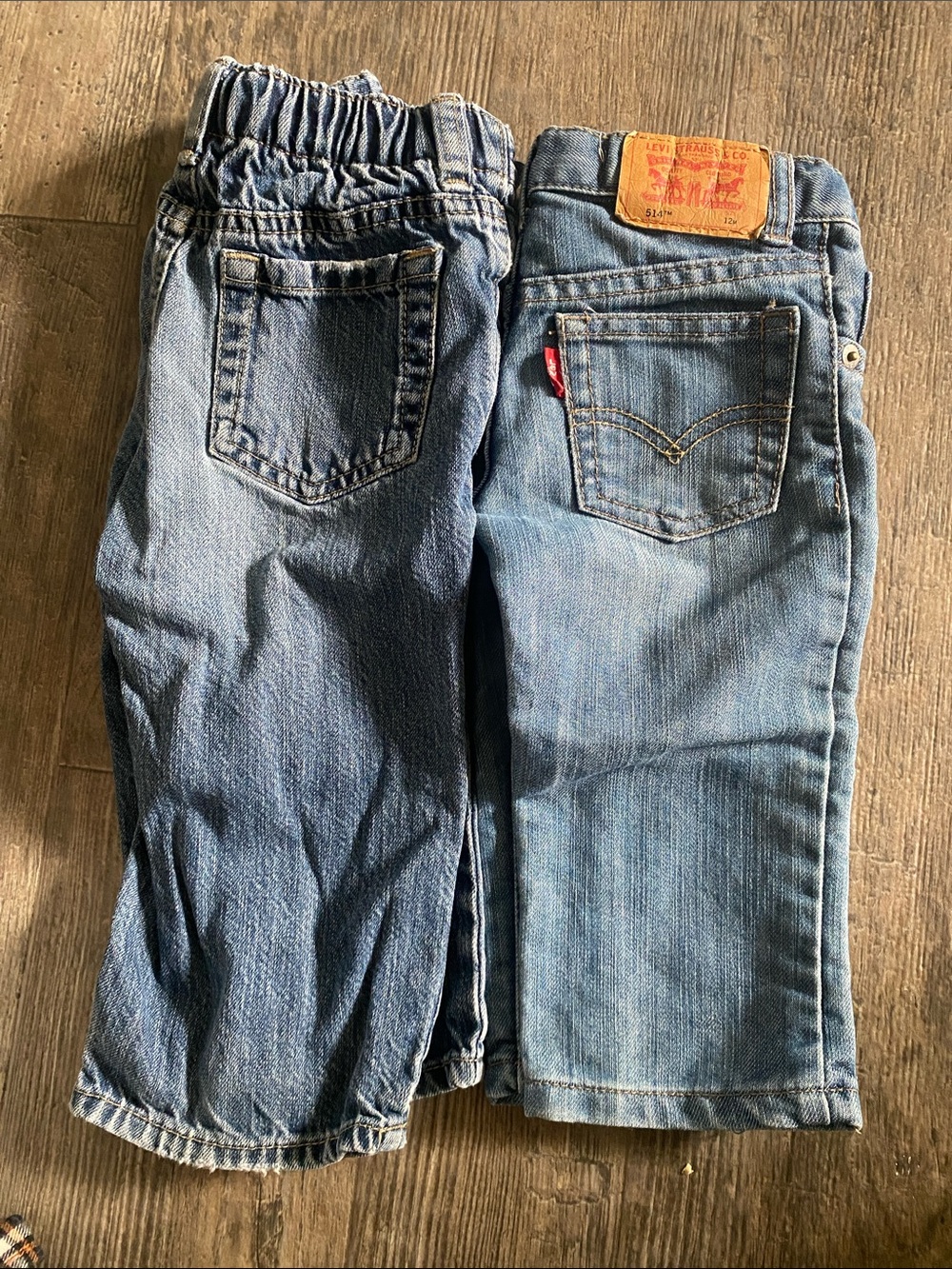 Levi's Kids Straight Leg Jeans in Light Blue Denim